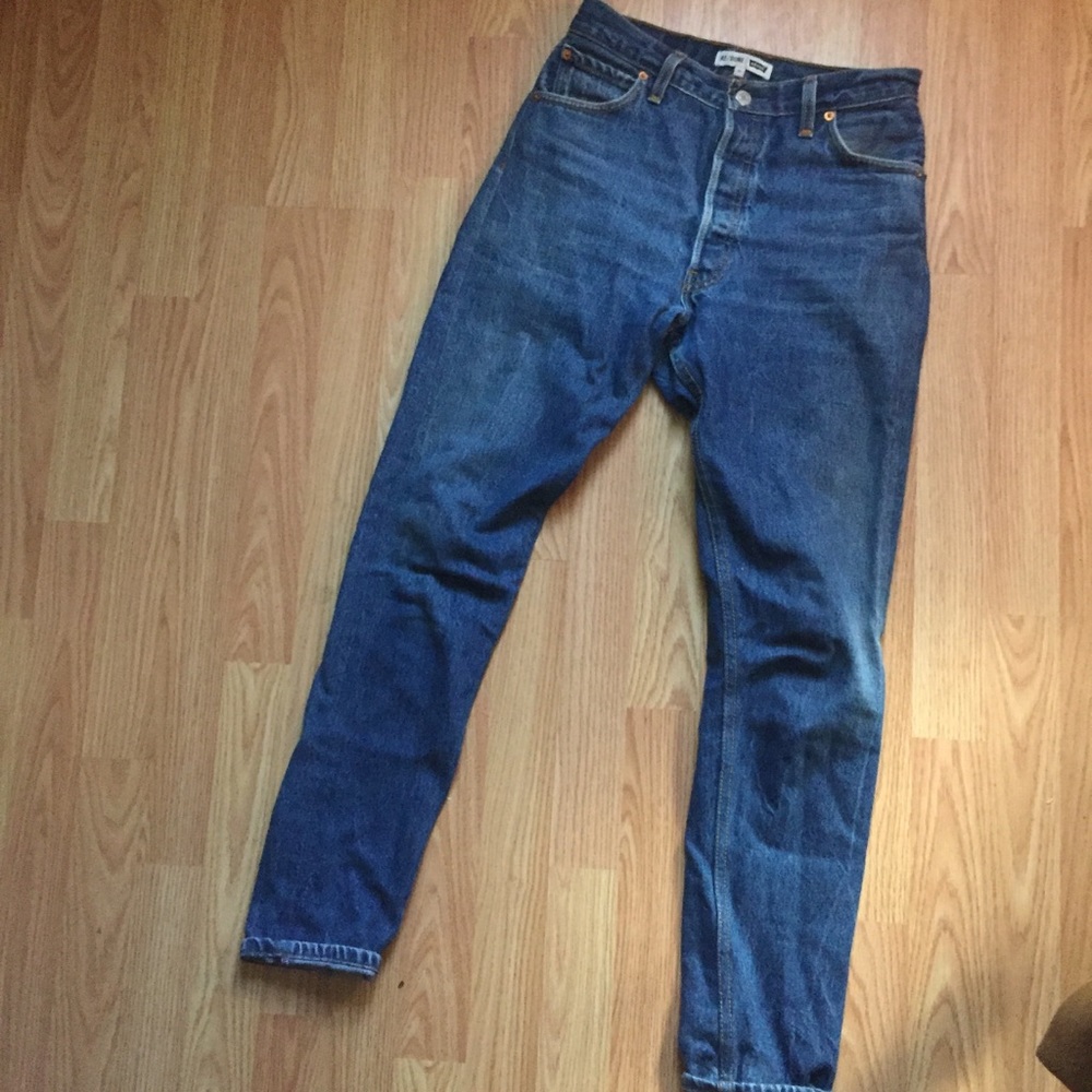 Re/done High Rise Jeans - Picture 4 of 4